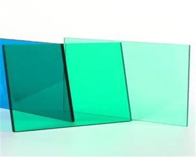 Zöld polikarbonát szilárd lap