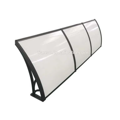 PC napellenző kültéri polikarbonát ablaküveg kültéri árnyékolók garázs esőhely